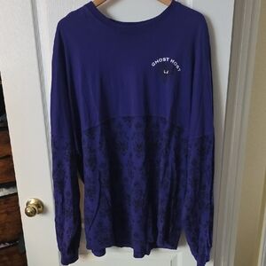Disney Haunted Mansion Ghost Host Spirit Jersey in Rich Purple XXL